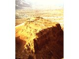 Aerial view of Masada.